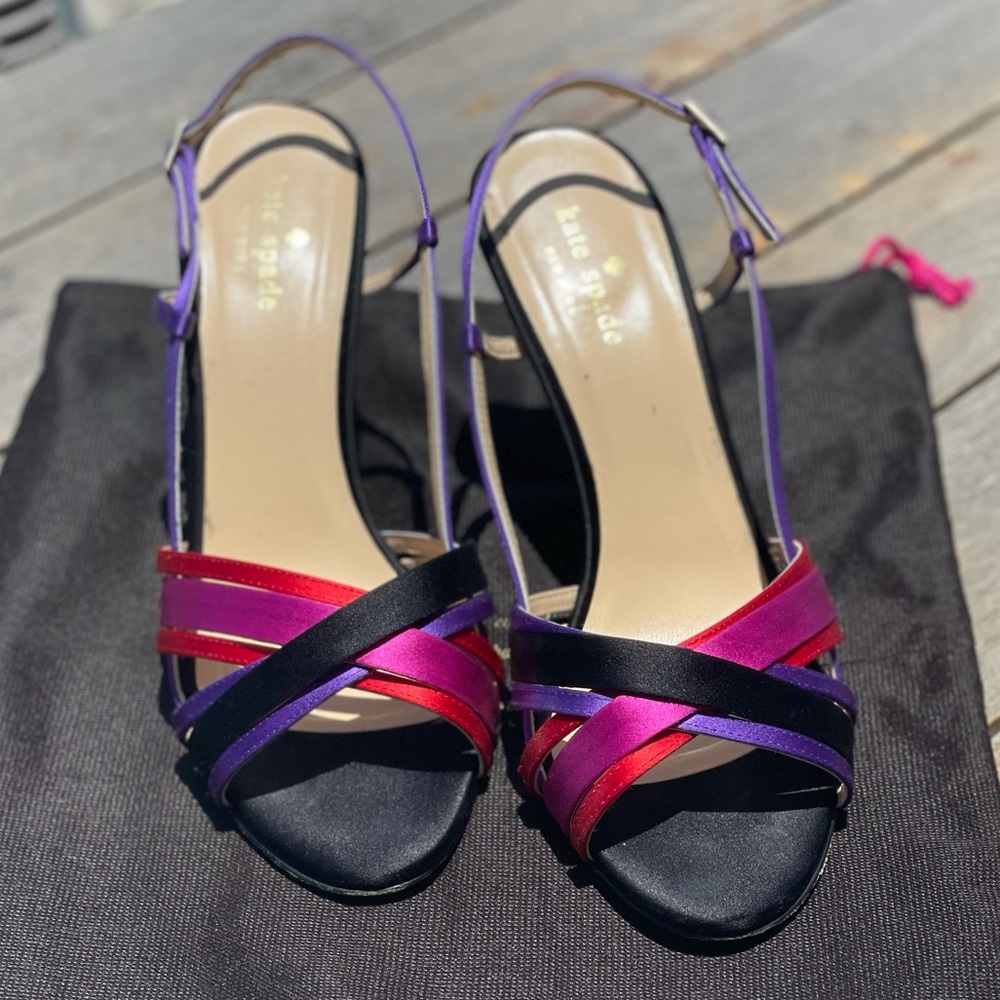Kate Spade ♠️ colorful pumps